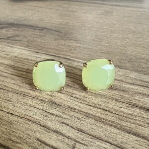 Kate Spade Peridot (Green) Gumdrop Stud Earrings